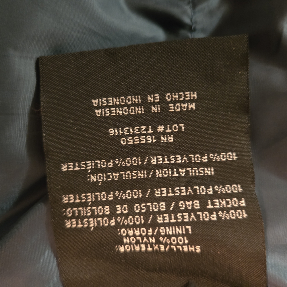 32 Degrees Women's Puffer Jacket - Dark Green - Picture 5 of 7